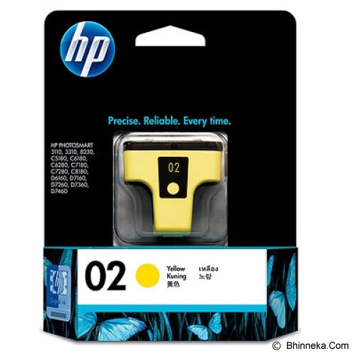 HP Yellow Ink Cartridge 02 [C8773WA]